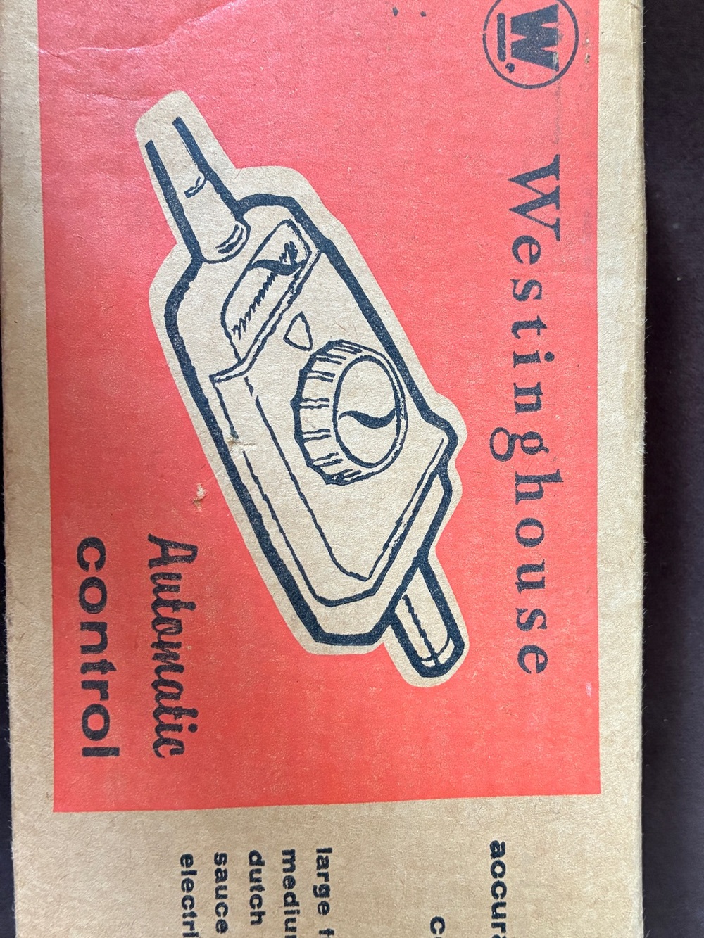 Westinghouse control switch